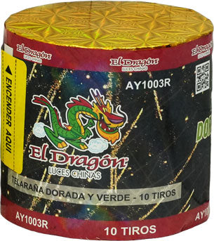 AY1003R Telarana Dorada y Verde