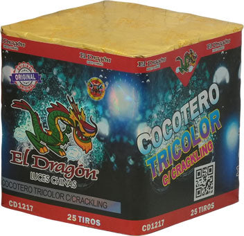 CD1217 Cocotero Tricolor con Crackling