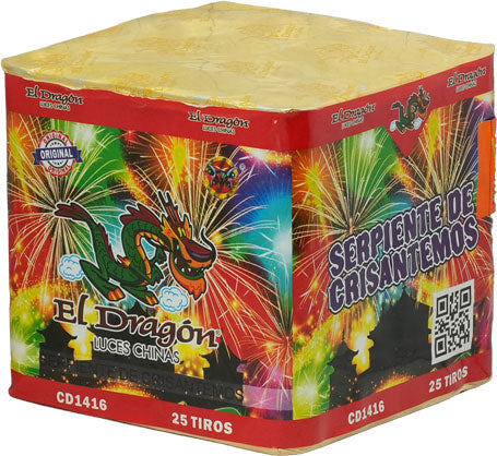 CD1416 Serpiente de Crisantemos