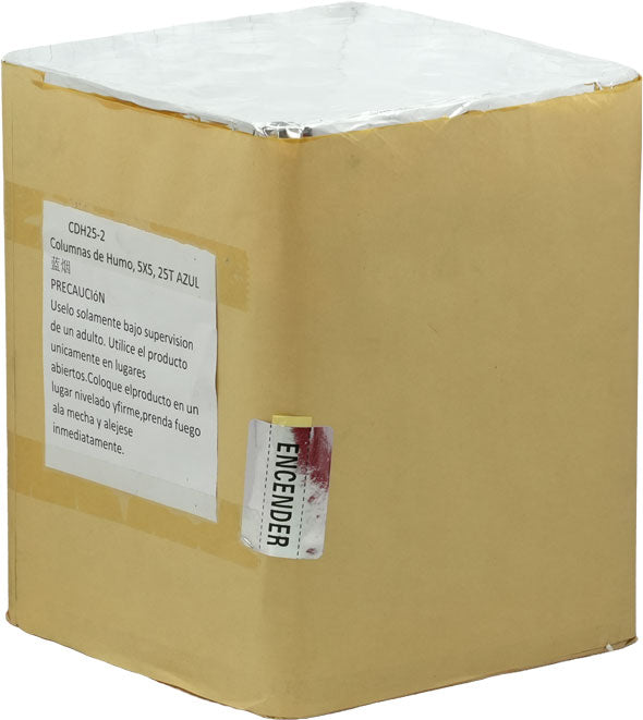 CDH25-2 Columnas de Humo, 5x5, Azul
