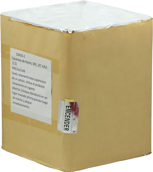 CDH25-2 Columnas de Humo, 5x5, Azul