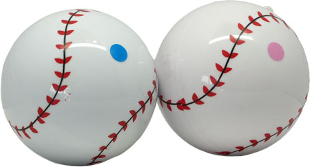 BBRED Bola de Baseball Rosada