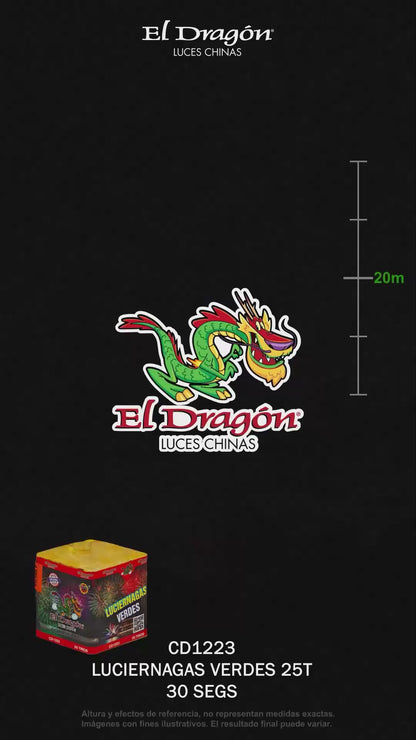 CD1223 Luciérnagas Verdes